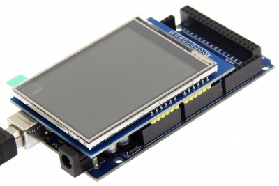  ELEGOO UNO R3 2.8 Inches TFT Touch Screen with SD Card Socket  with Technical Data for Arduino UNO R3 : Electronics